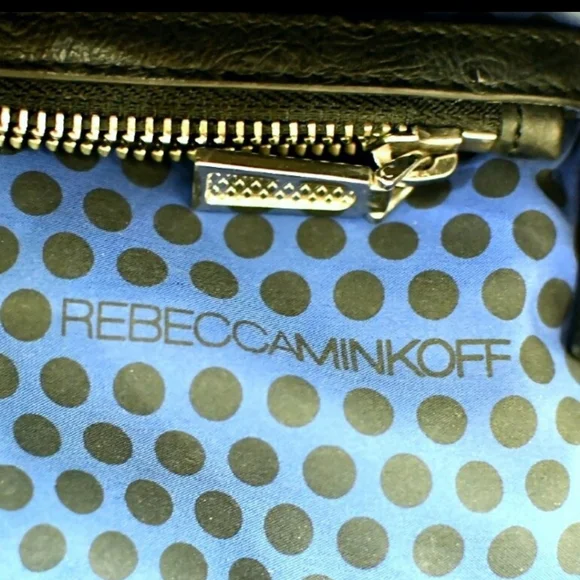 Rebecca Minkoff convertible black leather crossbody bag, EUC - Picture 7 of 8